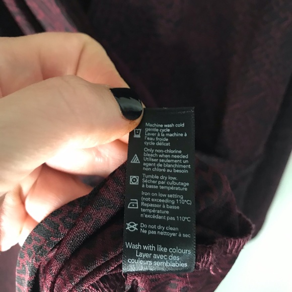 GEORGE Wrap Dress Deep V Neck & crackle pattern - Picture 8 of 11